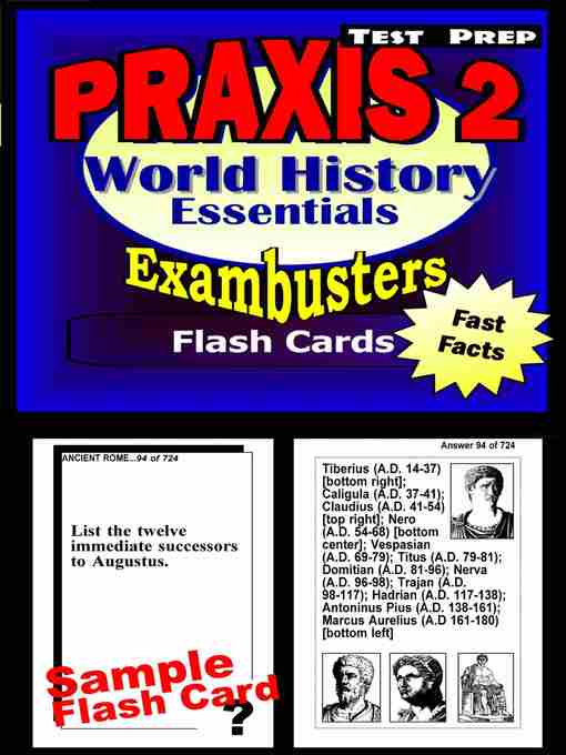 Title details for PRAXIS 2 History/Social Studies Test—Exambusters World History Flashcards by PRAXIS II Exambusters - Available